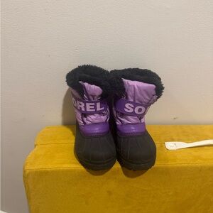 SOREL Kids Childrens Snow Commander (Toddler/Little Kid) size 10 GUC